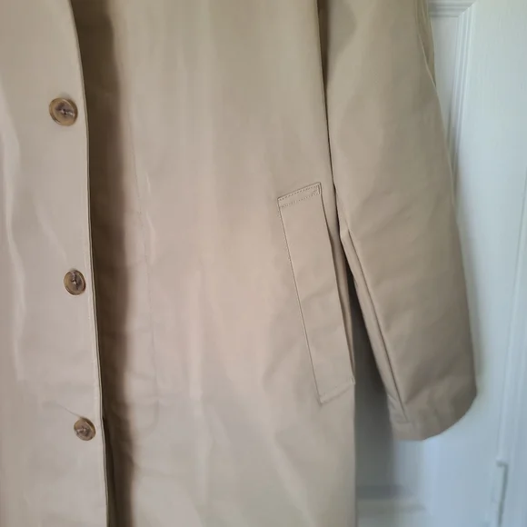 NWOT Men's Gap Mac Coat Size L - Picture 6 of 10